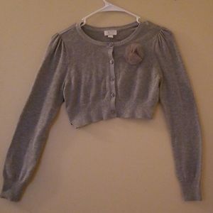 Sparkling girls sweater